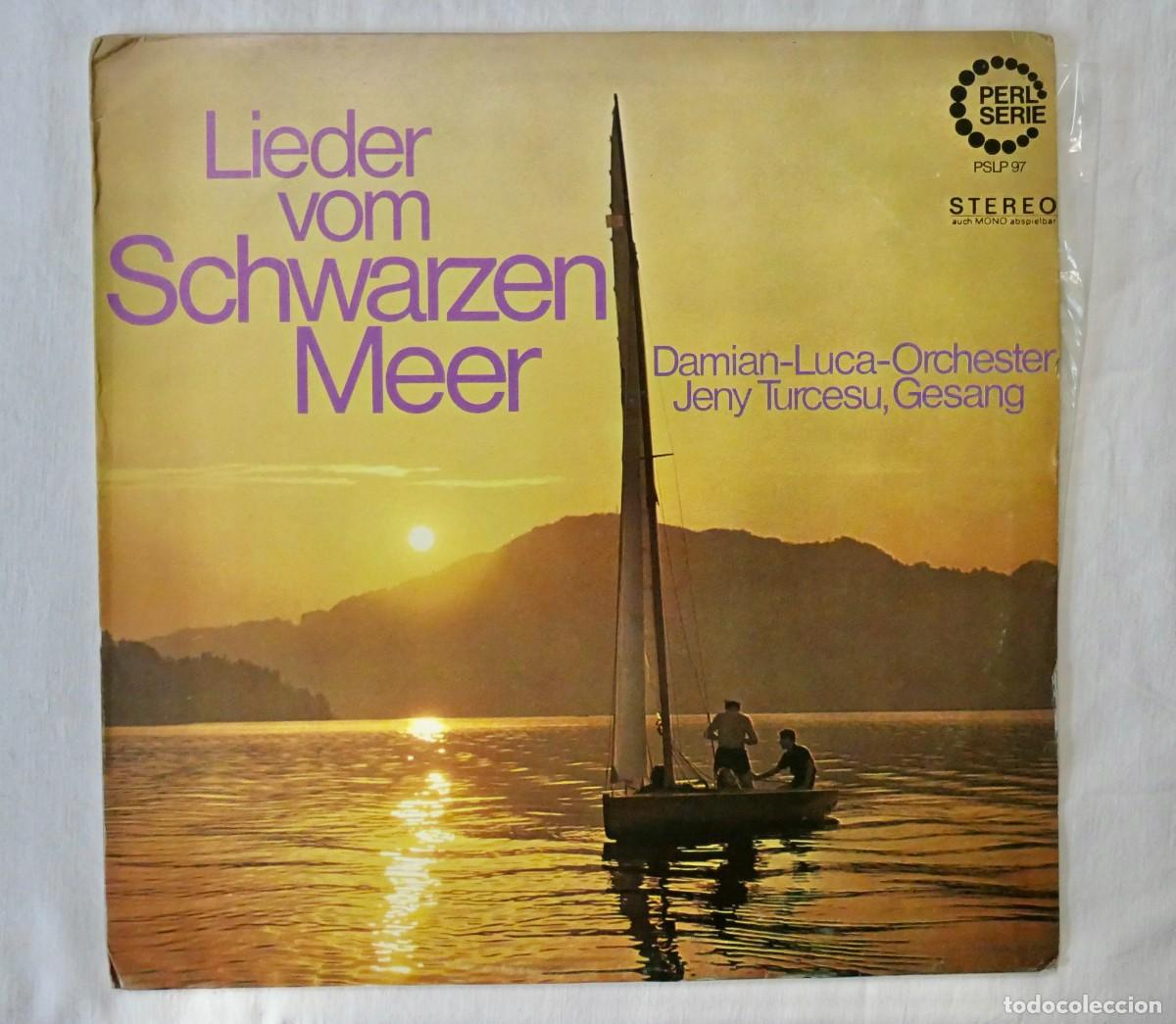 Discos de vinilo: LIEDER VOM SCHWARZEN MEER - DAMIAN-LUCA-ORCHESTER, JENY TURCESU - VINILO LP PERL SERIE 1969