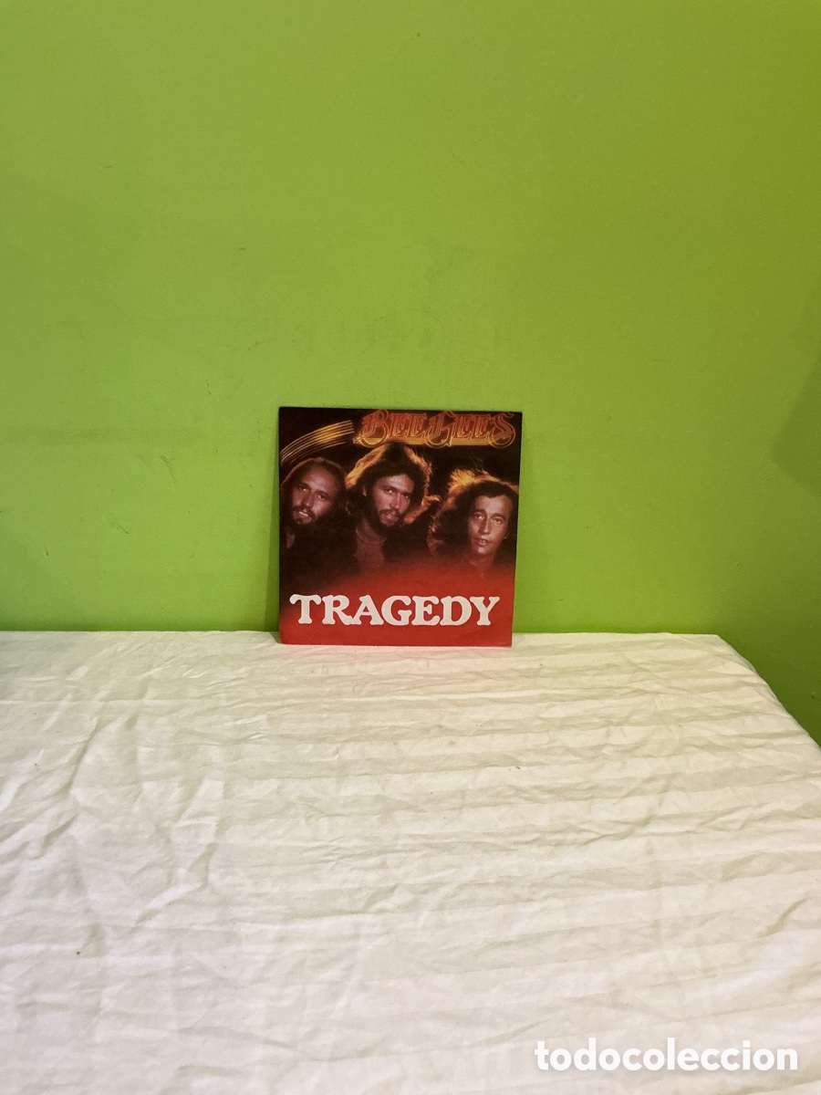 Discos de vinilo: Bee Gees &ndash; Tragedy &ndash; Single 1979b - Foto 5