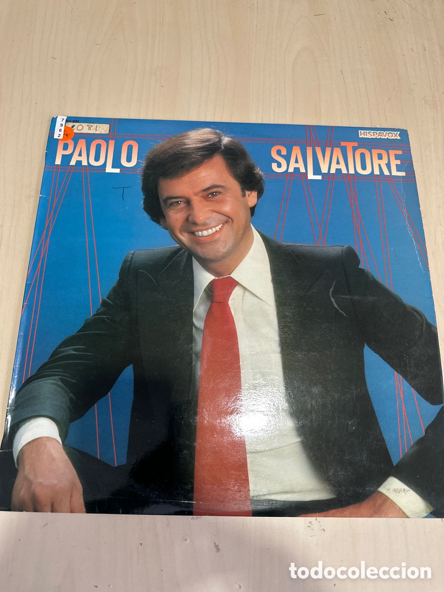 Discos de vinilo: VIN7962 Paolo salvatore segunda mano