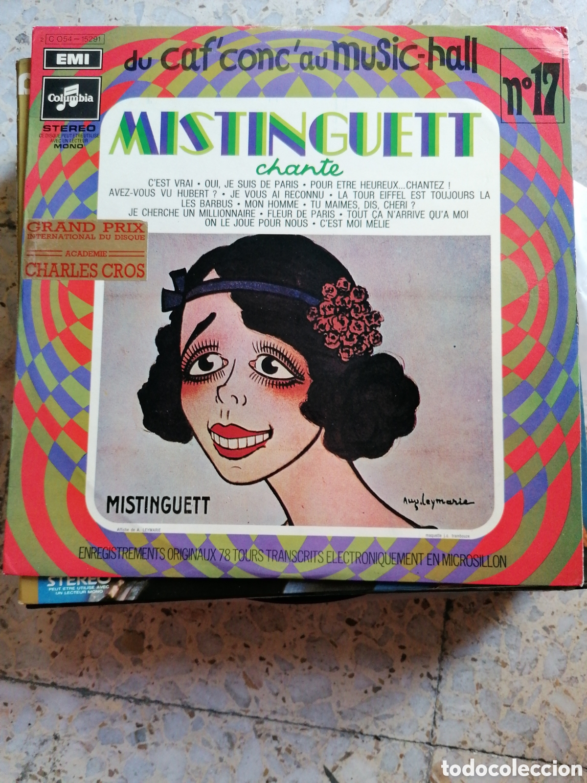 Discos de vinilo: LP MISTINGUETT CHANTE FRANCIA EX - Foto 1