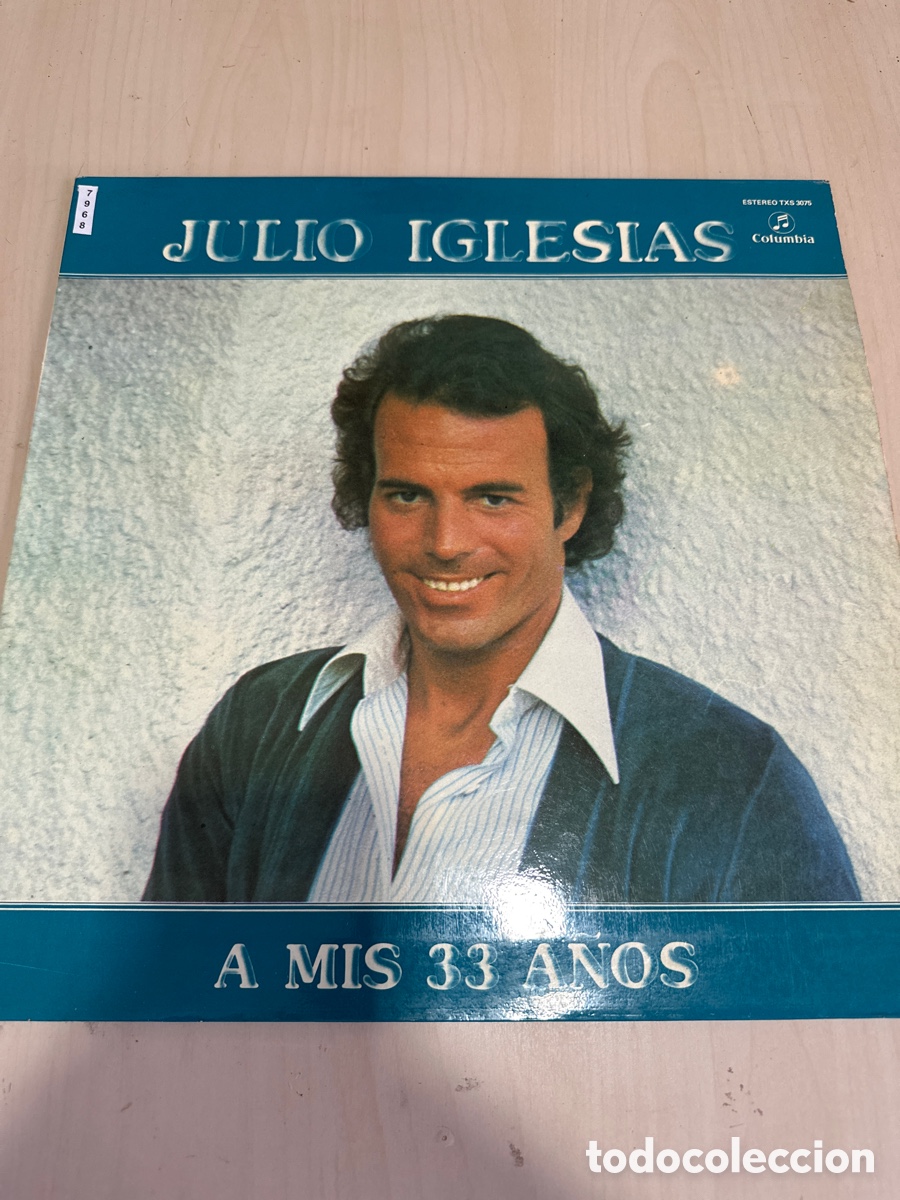 Discos de vinilo: VIN7968 julio iglesias a mis 33 a&ntilde;os segunda mano