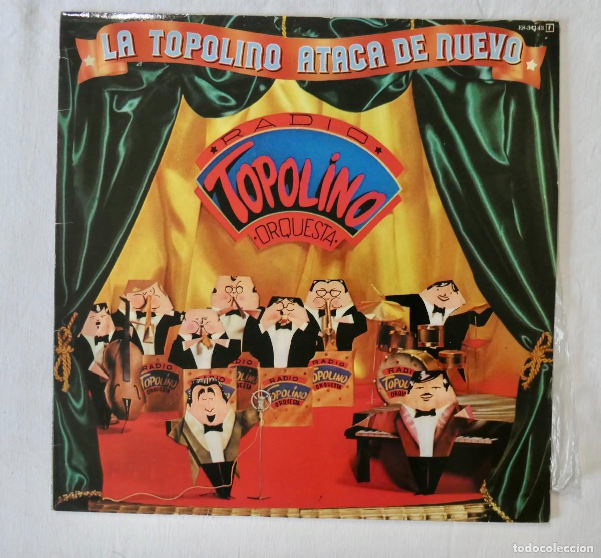 Discos de vinilo: TOPOLINO RADIO ORQUESTA - LA TOPOLINO ATACA DE NUEVO - VINILO LP 12&rdquo; - EXPLOSION 1982