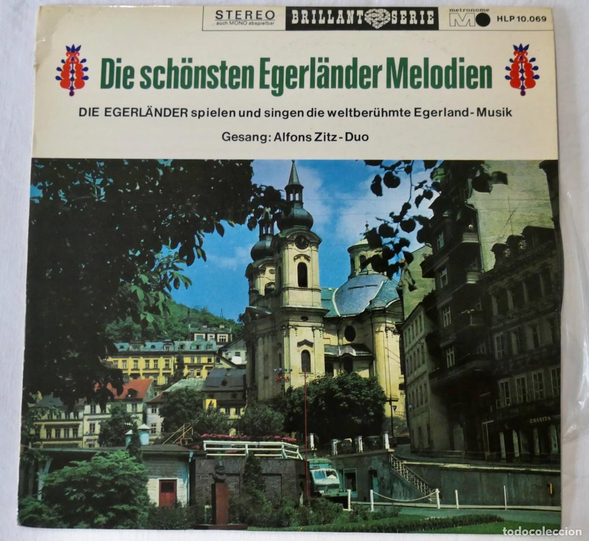 Discos de vinilo: DIE SCH&Ouml;NSTEN EGERLANDER MELODIEN - ALFONS ZITZ-DUO - VINILO LP 12&rdquo; - METRONOME ALEMANIA