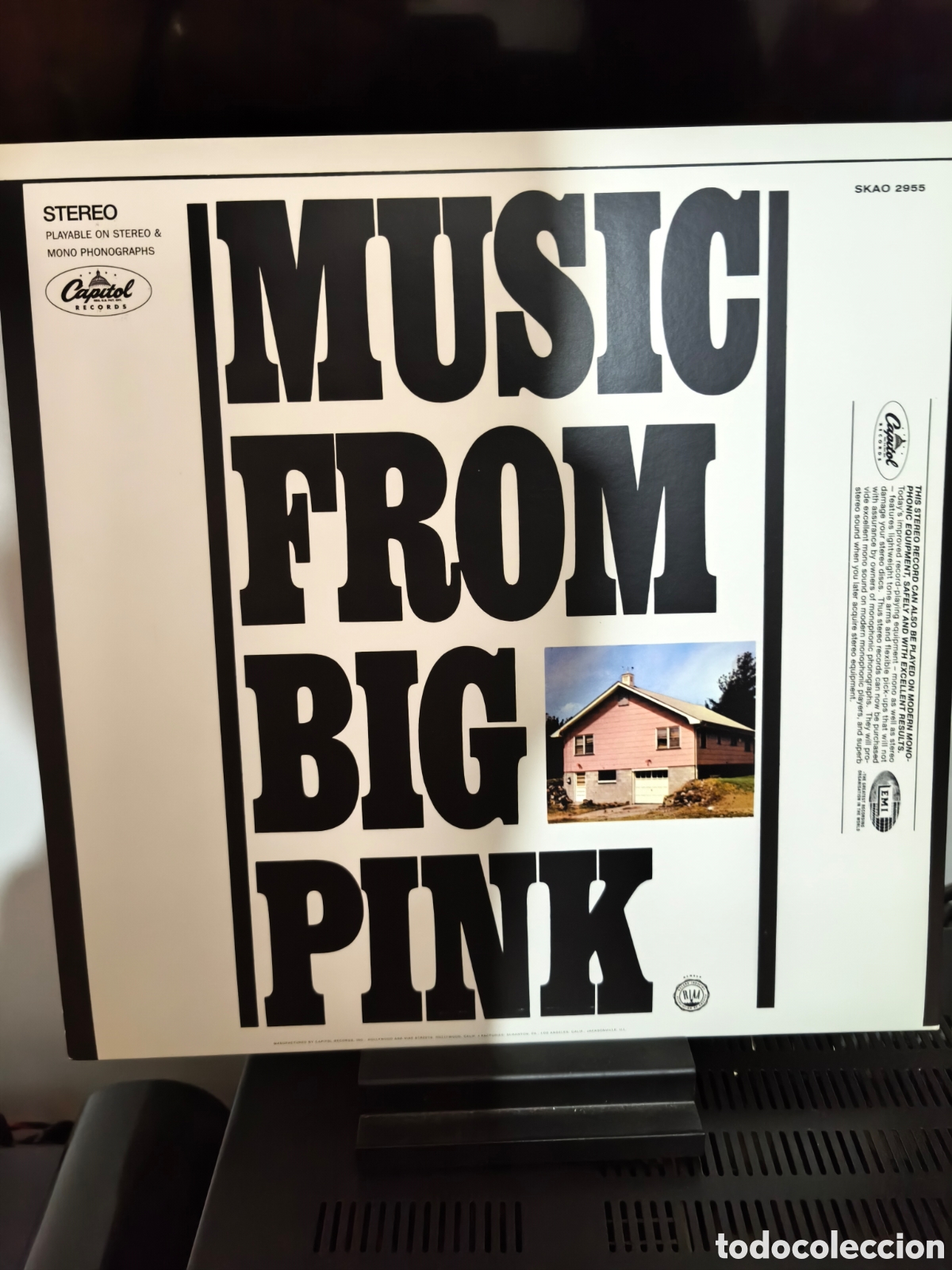 Discos de vinilo: The Band: Music From Big Pink 2008 USA Lp