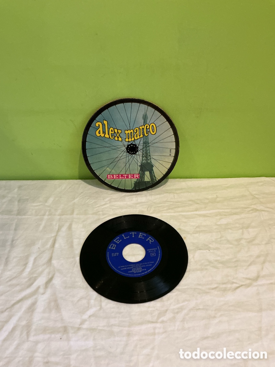 Discos de vinilo: Alex Marco &ndash; Bicycle Ritmo del A&ntilde;o &ndash; EP 7&rdquo; Belter 1966 - Foto 2