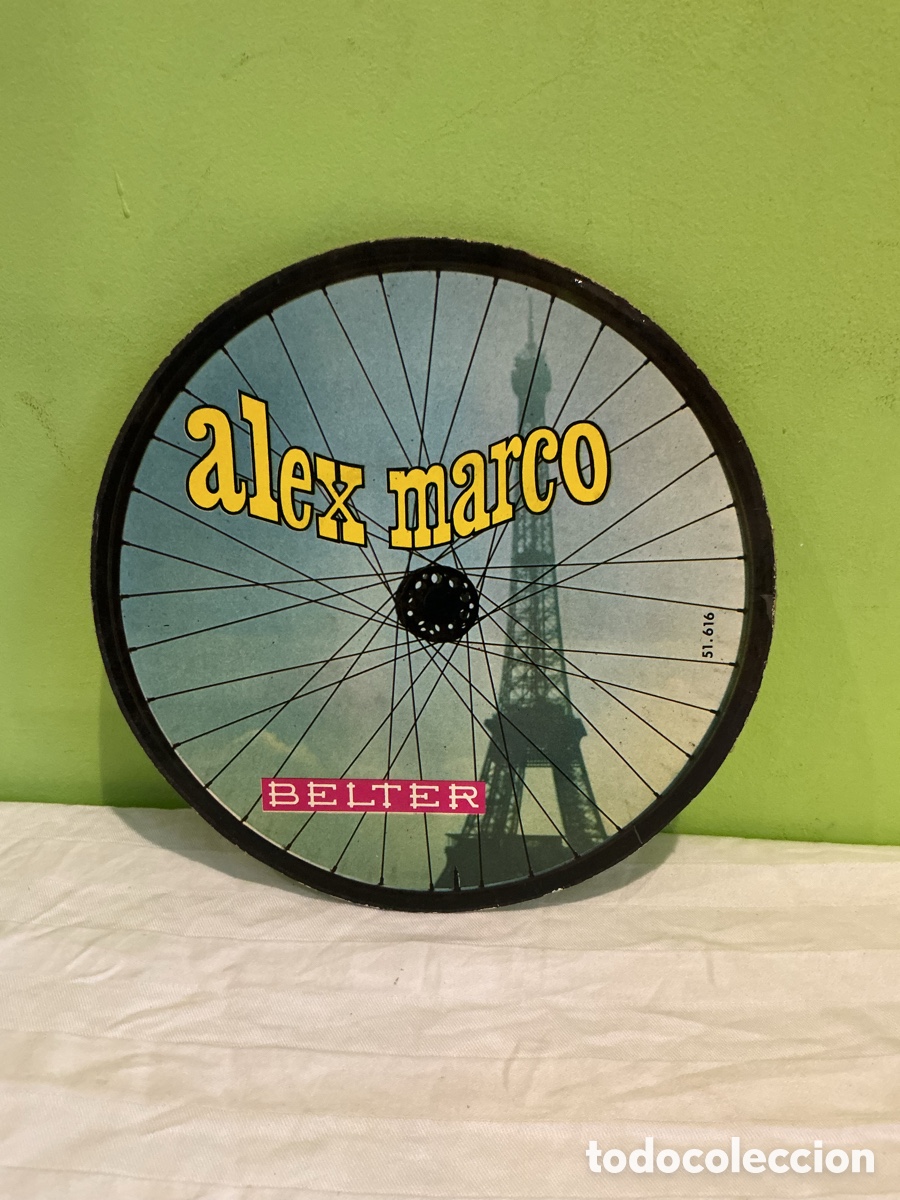 Discos de vinil: Alex Marco &ndash; Bicycle Ritmo del A&ntilde;o &ndash; EP 7&rdquo; Belter 1966