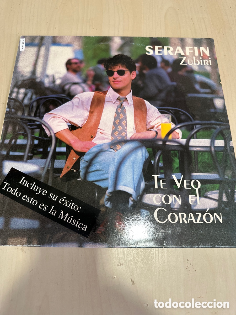 Discos de vinilo: VIN7975 serafin zubiri te veo con el coraz&oacute;n segunda mano