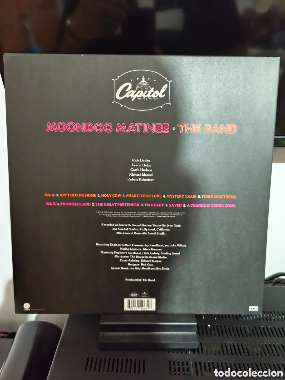 Discos de vinilo: The Band: Moondog Matinee LP p&oacute;ster - Foto 2