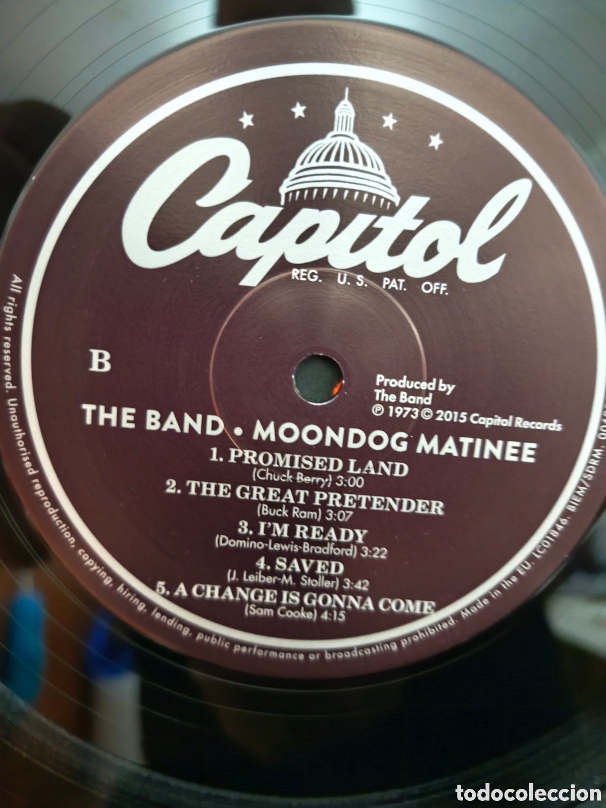 Discos de vinilo: The Band: Moondog Matinee LP p&oacute;ster - Foto 6