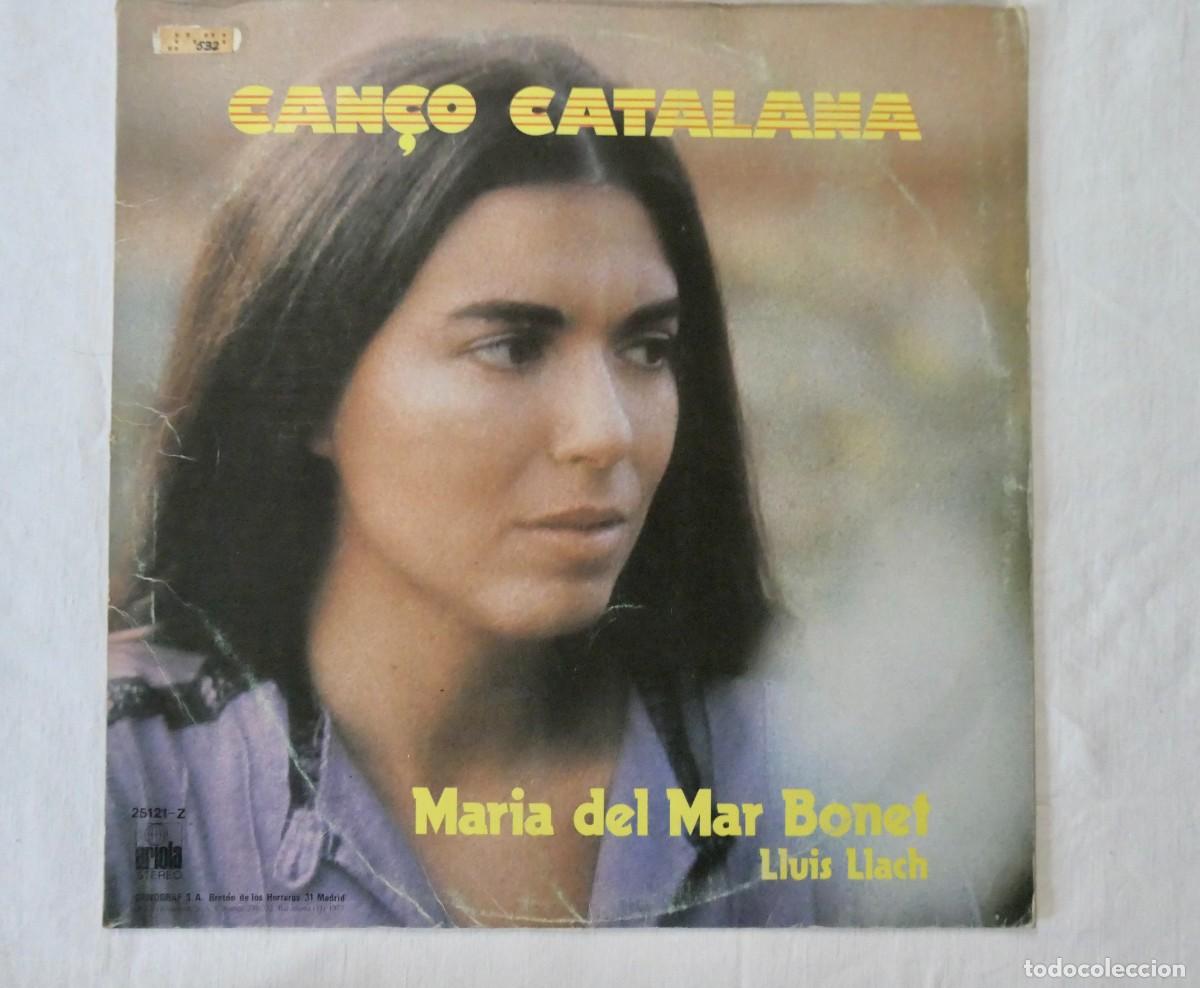 Discos de vinilo: CAN&Ccedil;O CATALANA - LLU&Iacute;S LLACH, MARIA DEL MAR BONET - VINILO LP ARIOLA 1977