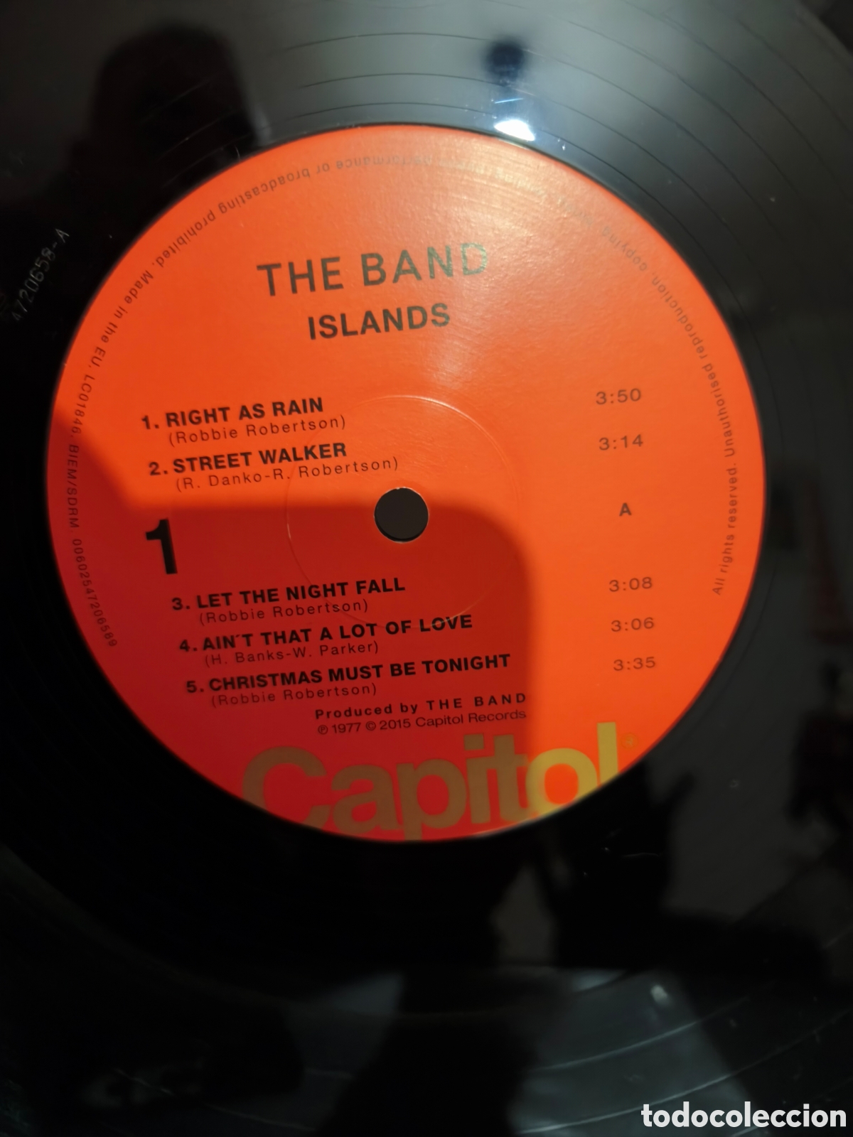 Discos de vinilo: The Band: Islands LP 2015 - Foto 6