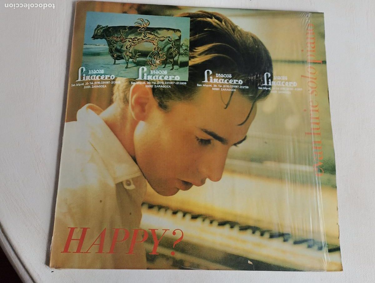 Discos de vinilo: Evan Lurie &ndash; Happy? Here? Now? ed espa&ntilde;ola,1986, Jazz, Latin, Free Improvisat