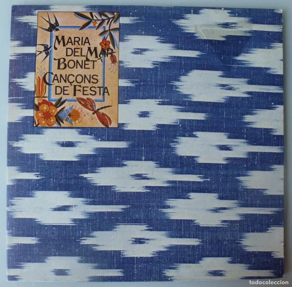 Discos de vinilo: MARIA DEL MAR BONET - CAN&Ccedil;ONS DE FESTA (LP ARIOLA 1976) LLEVA EL LIBRETO