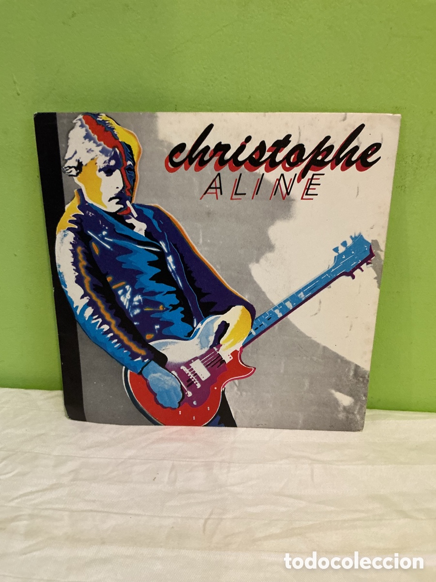 Discos de vinil: Christophe &ndash; Aline / Ya No Te Amo M&aacute;s &ndash; Single 7&rdquo; Espa&ntilde;a 1980