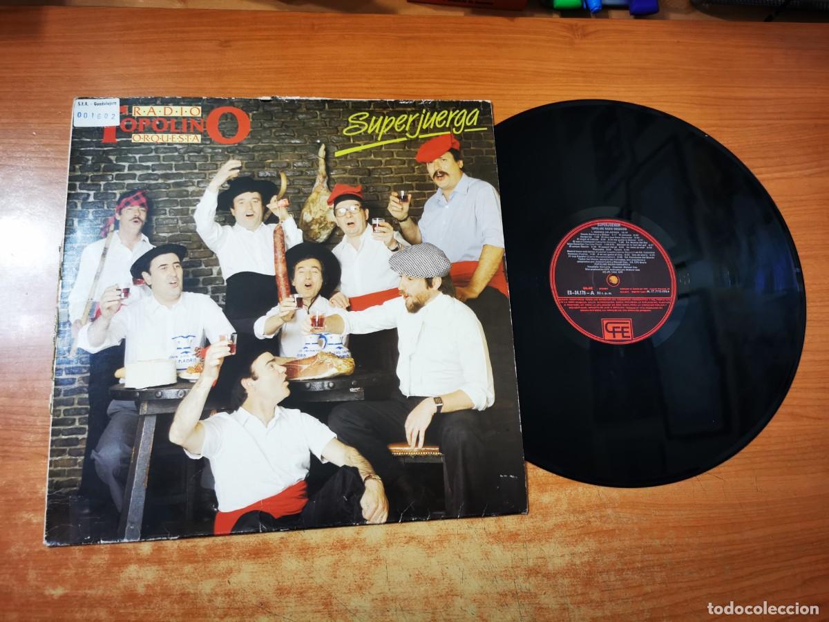 Discos de vinilo: RADIO TOPOLINO ORQUESTA Superjuerga LP VINILO DEL A&Ntilde;O 1984 CONTIENE 3 TEMAS (MEDLEY)