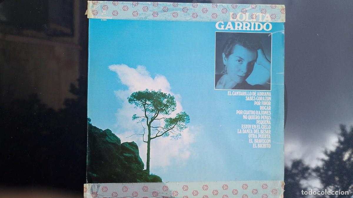 Vinyl-Schallplatten: Lolita Garrido &ndash; LP Columbia, Espa&ntilde;a 1974