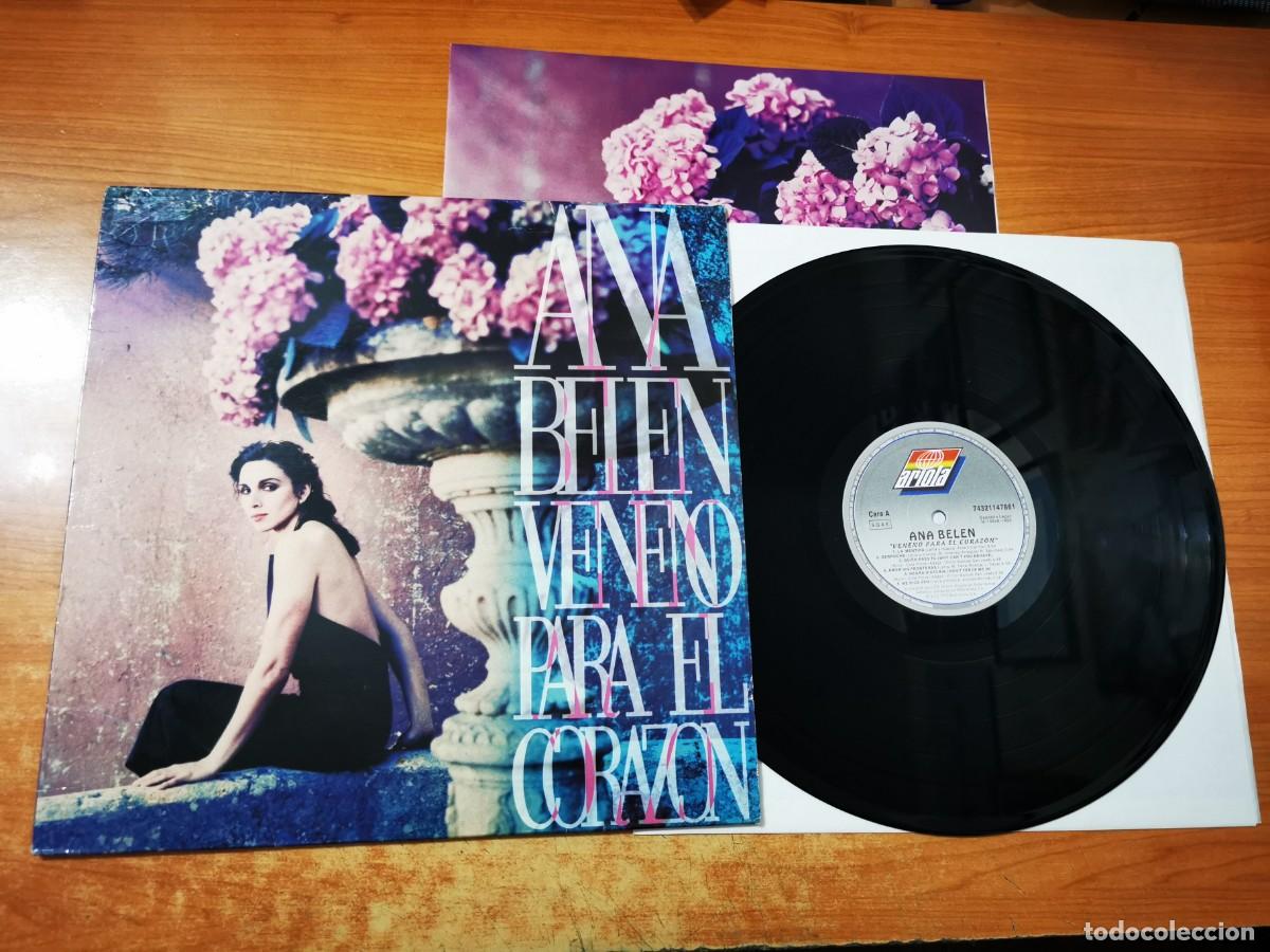 Discos de vinilo: ANA BELEN Veneno para el corazon LP VINILO DEL A&Ntilde;O 1993 CON ENCARTE CONTIENE 12 TEMAS