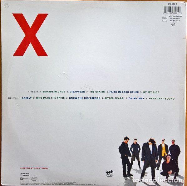 Discos de vinilo: INXS &ndash; X (Vinyl, Mercury 846 668-1) - Foto 4