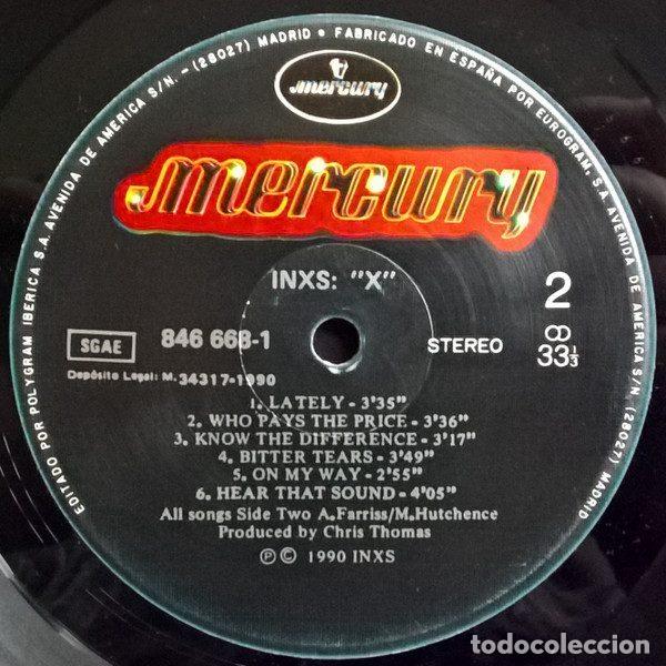 Discos de vinilo: INXS &ndash; X (Vinyl, Mercury 846 668-1) - Foto 6