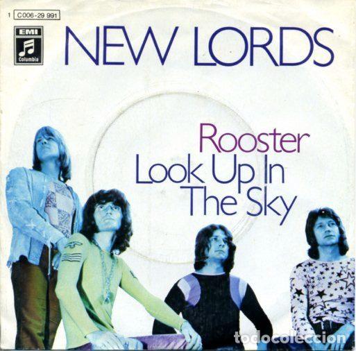 Disques de vinyle: The New Lords &ndash; Rooster / Look Up In The Sky (Vinyl, Columbia 1 C006-29 991)