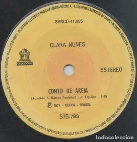 Disques de vinyle: Clara Nunes &ndash; Conto De Areia (Vinyl, Odeon S7B-793)