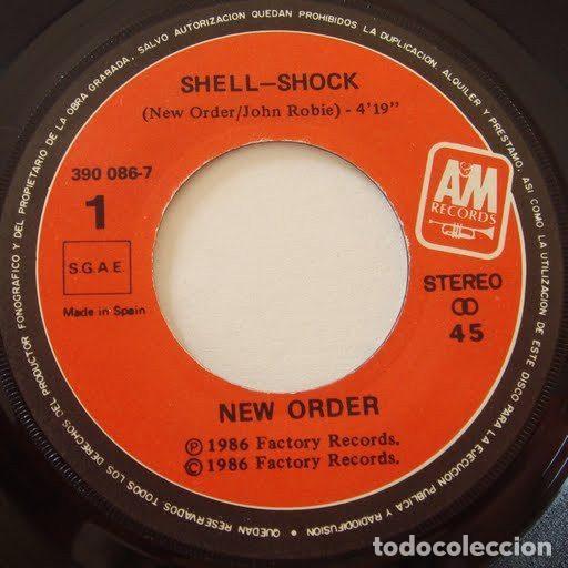 Discos de vinilo: New Order &ndash; Shellshock (Vinyl, A&M Records 390 086-7) - Foto 3