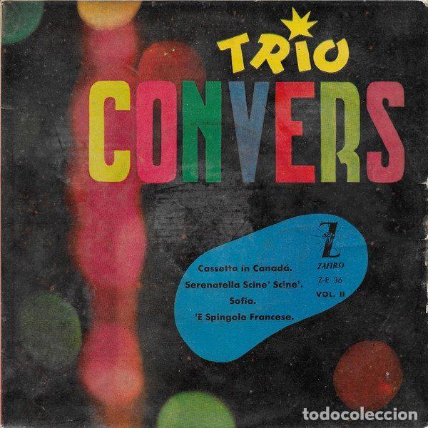 Vinyl records: I Convers &ndash; Trio Vocal Con Guitarras Vol. II (Vinyl, Zafiro Z-E 36)