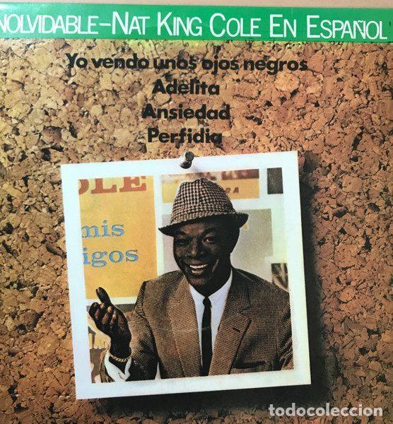 Vinyl records: Nat King Cole &ndash; Inolvidable - Nat King Cole En Espa&ntilde;ol (Vinyl, Capitol Records 020-P)
