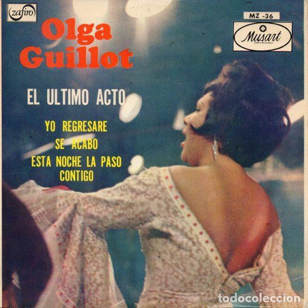 Vinyl records: Olga Guillot &ndash; El &Uacute;ltimo Acto (Vinyl, Musart MZ-36)