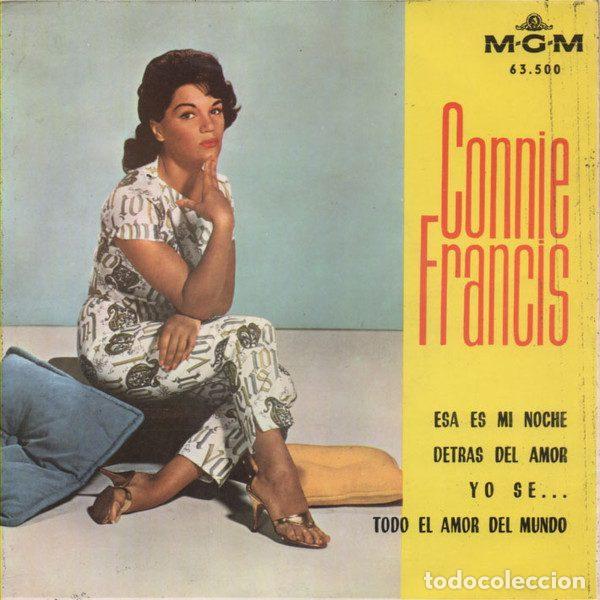 Disques de vinyle: Connie Francis &ndash; Esta Es Mi Noche (Vinyl, MGM Records 63.500)