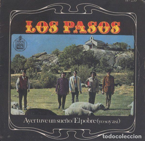 Disques de vinyle: Los Pasos &ndash; Ayer Tuve Un Sue&ntilde;o (Vinyl, Hispavox H-233)