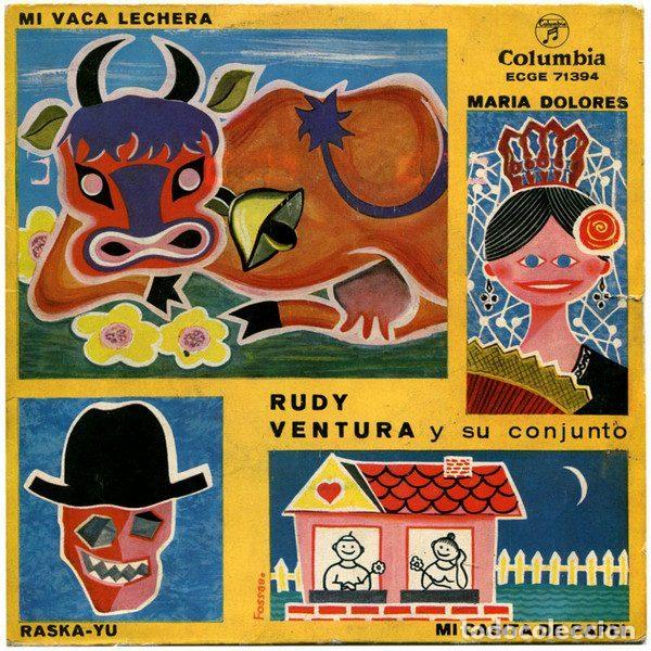 Disques de vinyle: Rudy Ventura Y Su Conjunto &ndash; Mi Vaca Lechera (Vinyl, Columbia ECGE 71394)