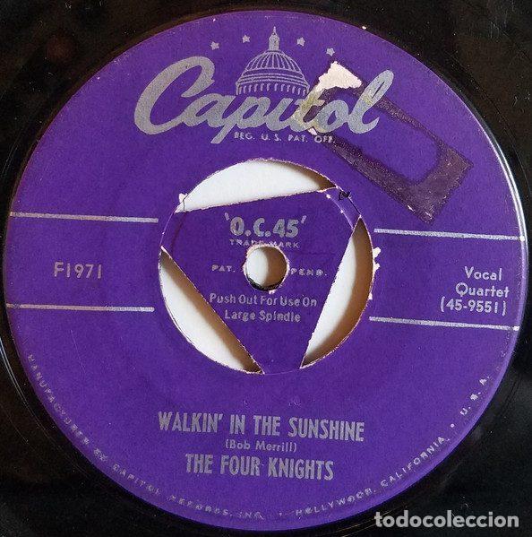 Vinyl-Schallplatten: The Four Knights &ndash; Walkin' In The Sunshine / There Are Two Sides To Ev'ry Heart-Ache (Vinyl,...