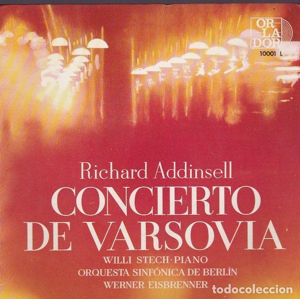 Disques de vinyle: Richard Addinsell, Willi Stech, Berliner Sinfonie Orchester, Werner Eisbrenner &ndash; Concierto De...