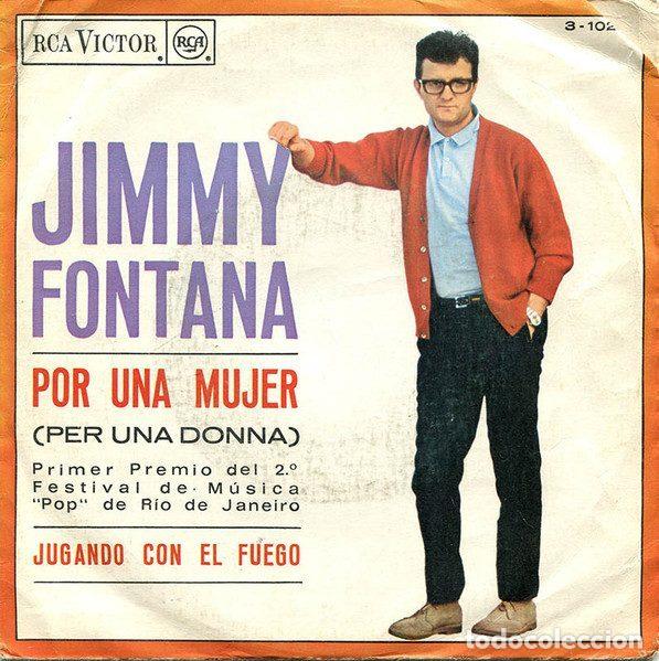 Dischi in vinile: Jimmy Fontana &ndash; Por Una Mujer (Vinyl, RCA Victor 3-10266)