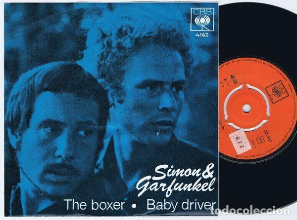 Dischi in vinile: Simon & Garfunkel &ndash; The Boxer / Baby Driver (Vinyl, CBS 4162)