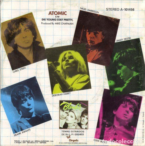 Discos de vinilo: Blondie &ndash; Atomic (Vinyl, Chrysalis A-101456) - Foto 3