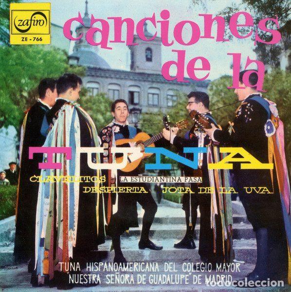 Vinyl records: Tuna Hispano-Americana Del Colegio Mayor &rdquo;Nuestra Se&ntilde;ora De Guadalupe&rdquo; De Madrid &ndash; Canciones De...
