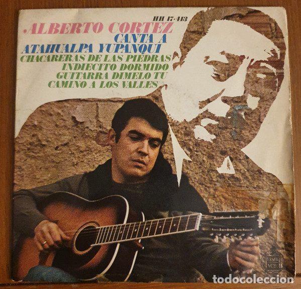 Vinyl-Schallplatten: Alberto Cortez &ndash; Canta A Atahaualpa Yupanqui (Vinyl, Hispavox HH-413)