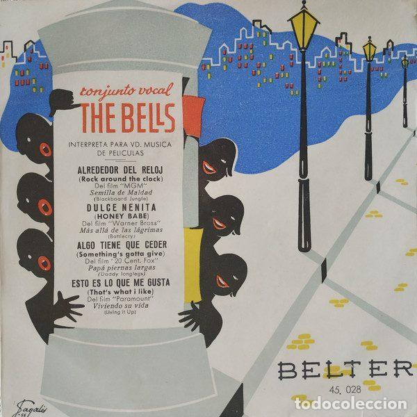 Disques de vinyle: Conjunto Vocal The Bells Con Jimmy Carrol Y Su Orquesta &ndash; Conjunto Vocal The Bells Interpreta...