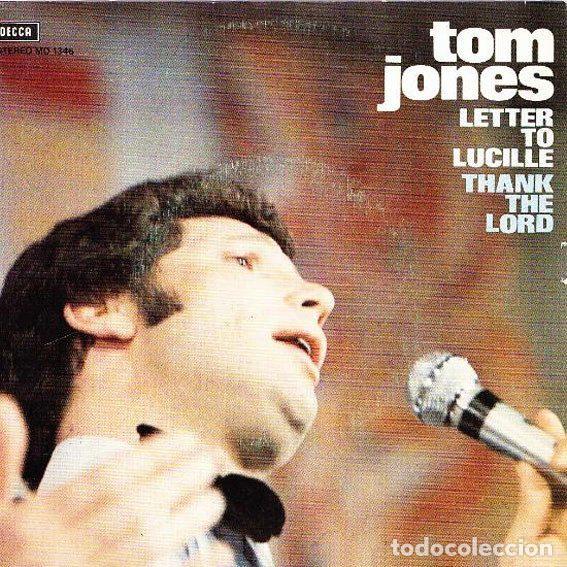 Vinyl records: Tom Jones &ndash; Letter To Lucille / Thank The Lord (Vinyl, Decca MO 1346)