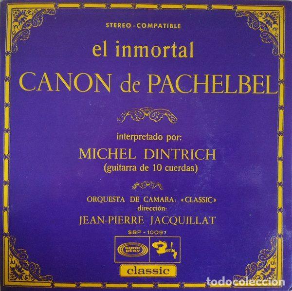 Discos de vinilo: Johann Pachelbel, Antonio Vivaldi, Michel Dintrich, Orquesta De Camara &rdquo;Classic&rdquo; &ndash; Canon De...