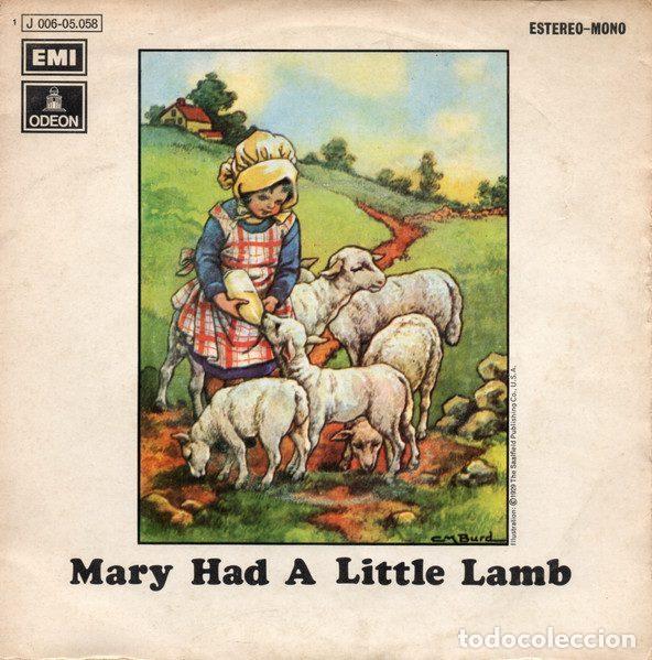 Dischi in vinile: Wings &ndash; Mary Had A Little Lamb (Vinyl, Odeon 1 J 006-05.058)
