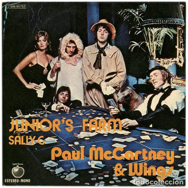 Discos de vinilo: Paul McCartney & Wings &ndash; Junior's Farm (Vinyl, Apple Records 1 J 006-05.752)