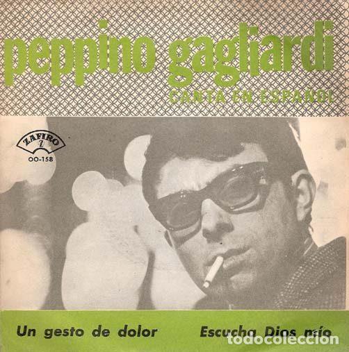 Discos de vinilo: Peppino Gagliardi &ndash; Un Gesto De Dolor / Escucha Dios Mio (Vinyl, Jolly Hi-Fi Records 00-158)