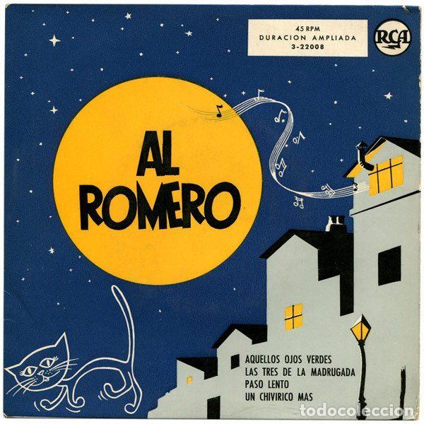 Discos de vinilo: Al Romero &ndash; Aquellos Ojos Verdes (Vinyl, RCA 3-22008)