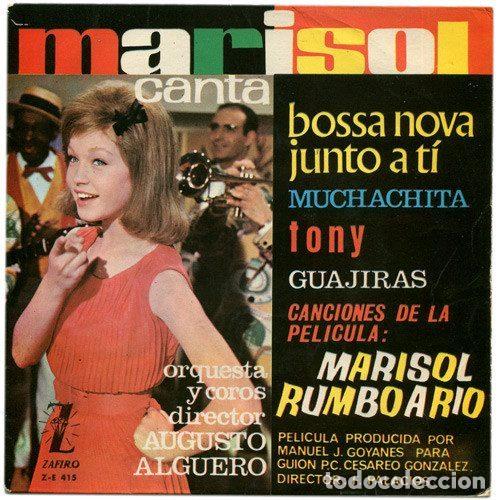 Discos de vinilo: Marisol &ndash; Canta Canciones De La Pel&iacute;cula &rdquo;Marisol Rumbo A Rio&rdquo; (Vinyl, Zafiro Z-E 415)