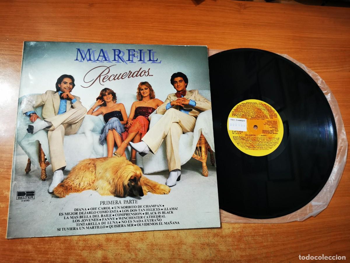 Discos de vinilo: MARFIL Recuerdos.... LP VINILO DEL A&Ntilde;O 1981 CONTIENE 2 TEMAS (MEDLEY)