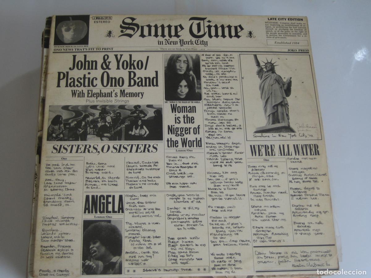 Discos de vinilo: DISCOFERTA LPS - JOHN & YOKO - DOBLE DISCO - ED.1972 ESPA&Ntilde;OL - VER FOTOS