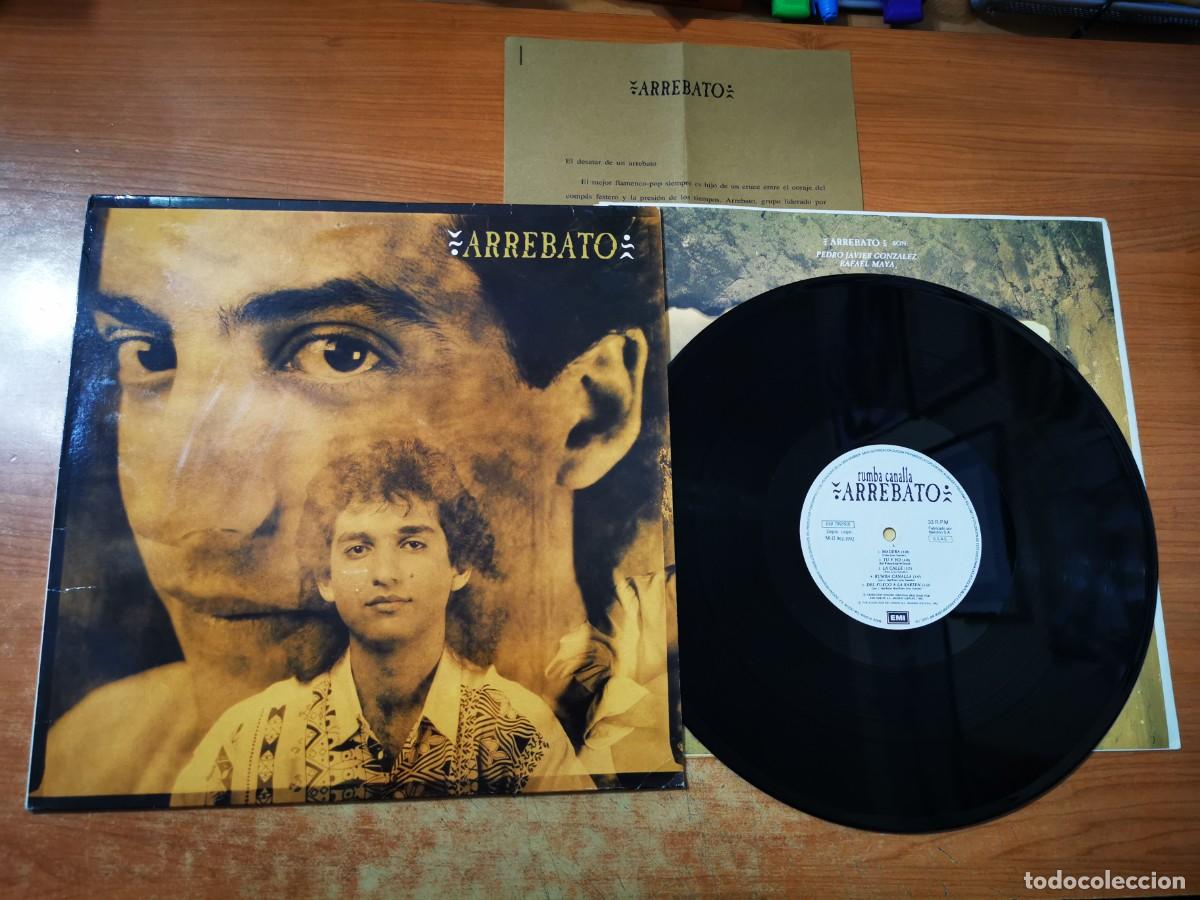 Discos de vinilo: ARREBATO Rumba canalla LP VINILO DEL A&Ntilde;O 1992 CON ENCARTE Y HOJA PROMO CONTIENE 10 TEMAS